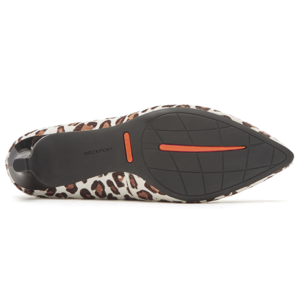 Scarpins Rockport Mulher Leopardo - Total Motion Kalila - 79658VDOT